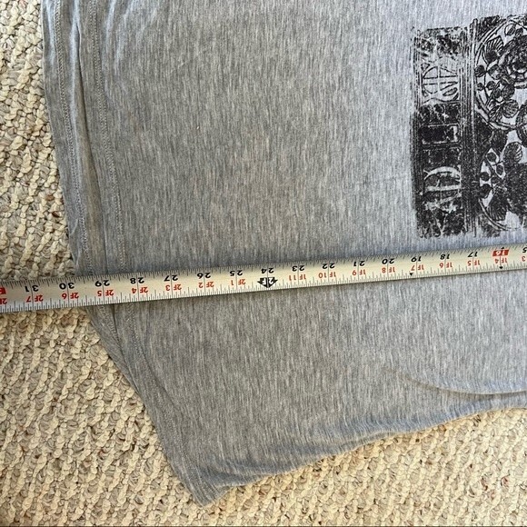 Haute Hippie arm drop armhole grey tank top - Picture 6 of 9
